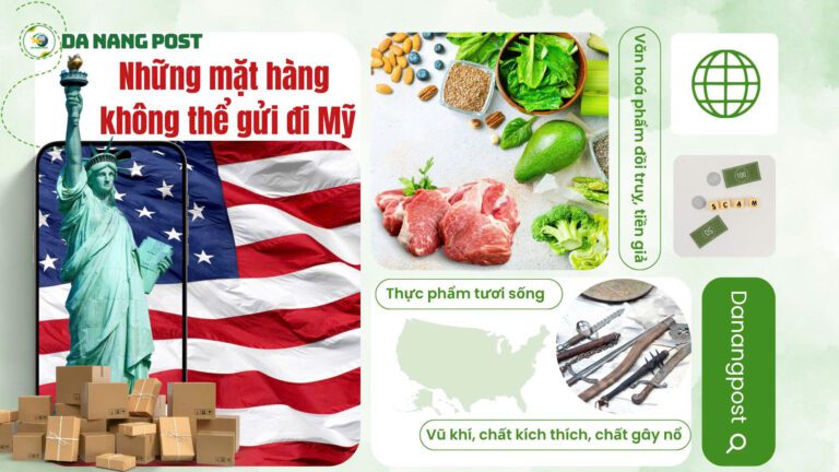 Mặt hàng không được gửi đi Mỹ từ Hải PhòngCác mặt hàng không được gửi đi Mỹ từ Hải Phòng