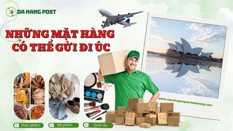 Những mặt hàng được gửi đi Úc