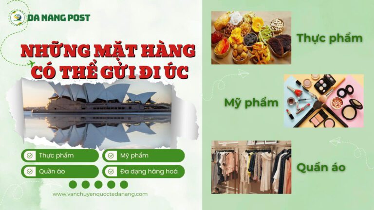 Thực phẩm được gửi đi Úc tại Huế