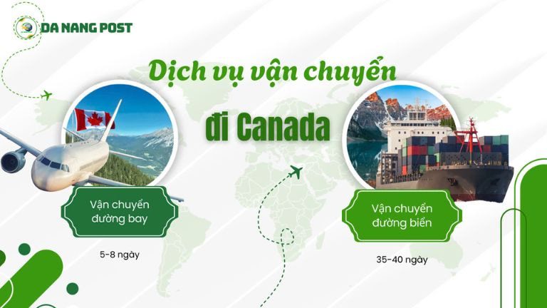 Thời gian gửi hàng đi Canada