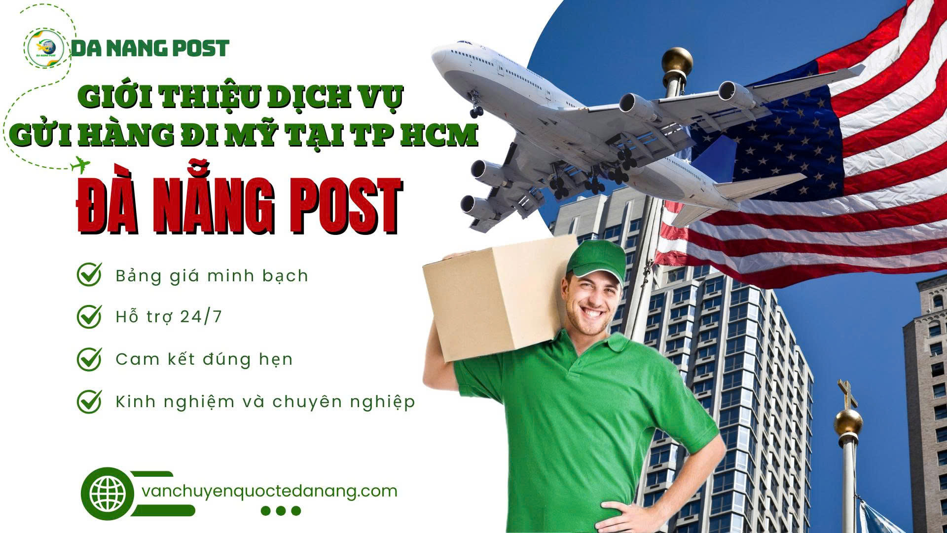 Giới thiệu dịch vụ gửi hàng đi Mỹ tại TPHCM