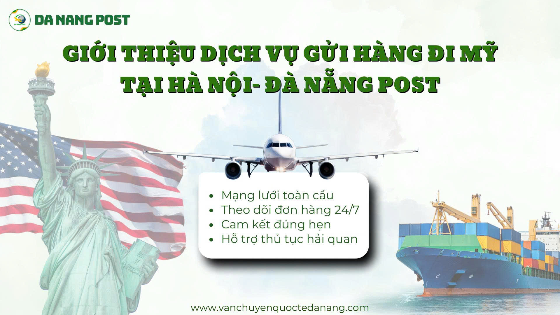 Giới thiệu dịch vụ gửi hàng đi Mỹ tại Hà Nội