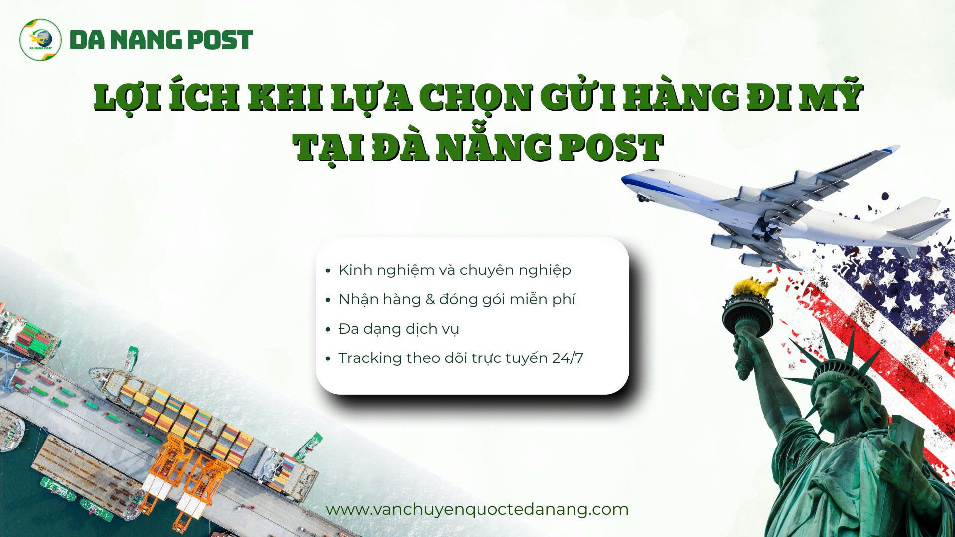 Lợi ích gửi hàng đi Mỹ tại Hải Phòng