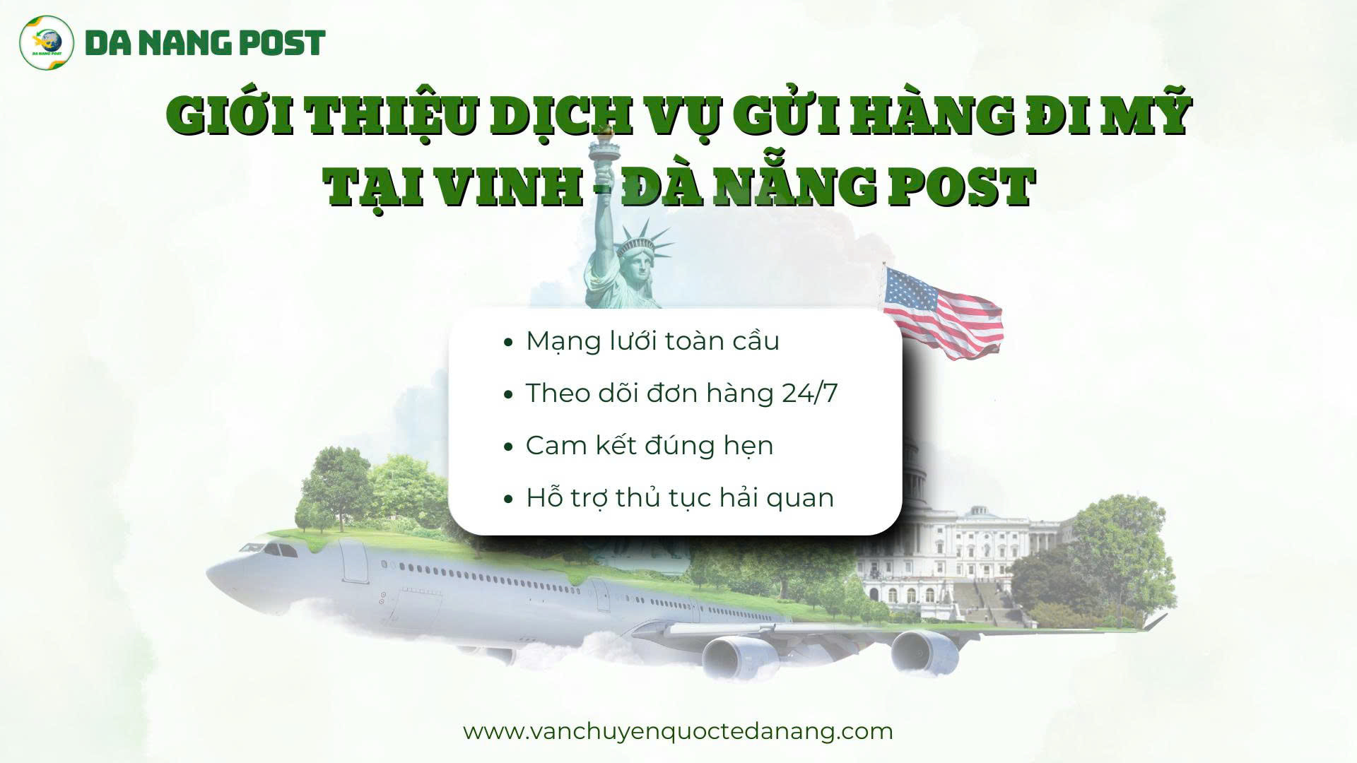 Giới thiệu dịch vụ gửi hàng đi Mỹ tại Vinh