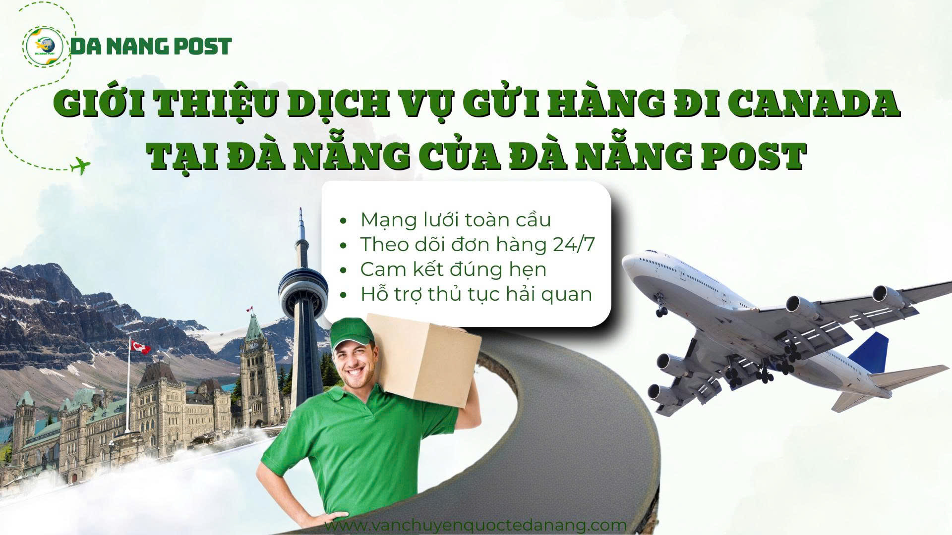 Dịch vụ gửi hàng đi Canada