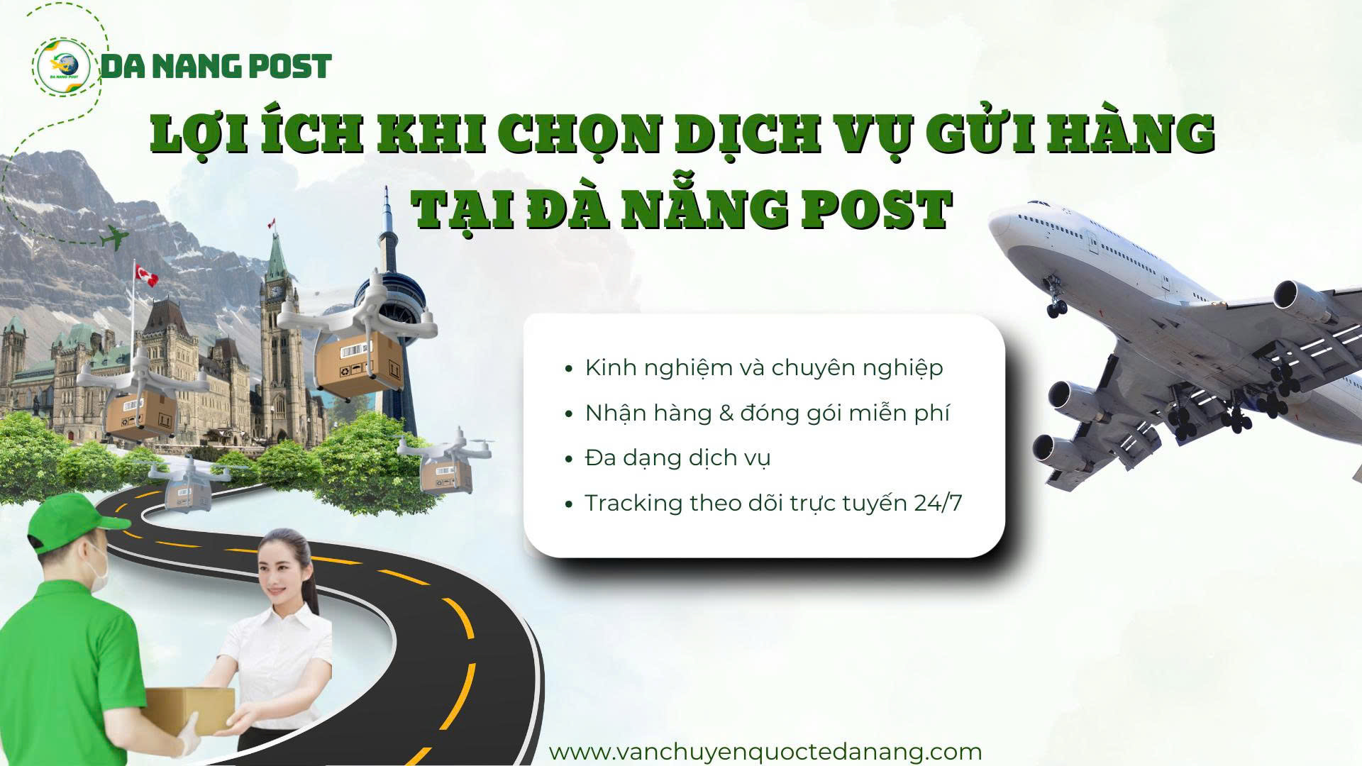 Lợi ích gửi hàng đi Canada tại TPHCM - Đà Nẵng Post