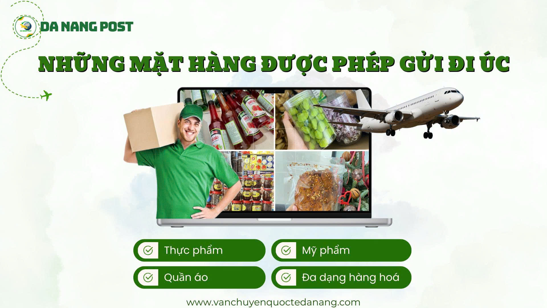 Các mặt hàng được phép gửi đi Úc tại Hải Phòng