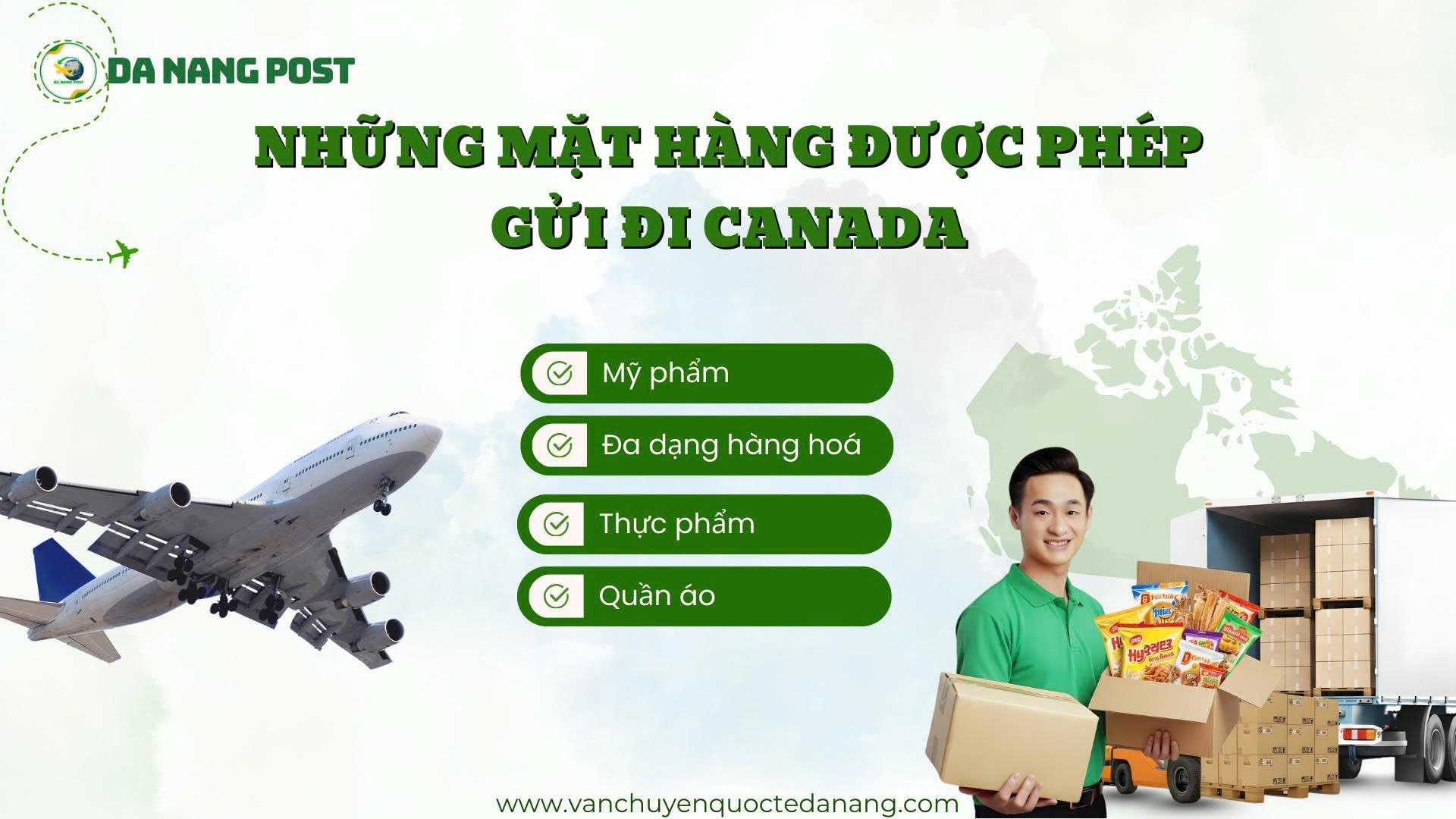 Mặt hàng được phép gửi đi Canada